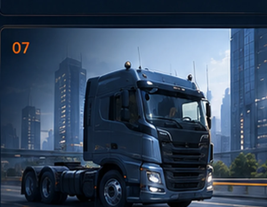 Power-only semi tractor