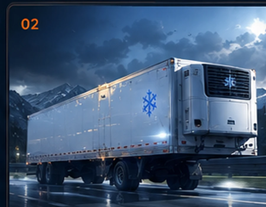 Refrigerated reefer trailer